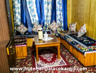 Kargil Hotel Jan Palace Ladakhi Sitting Area